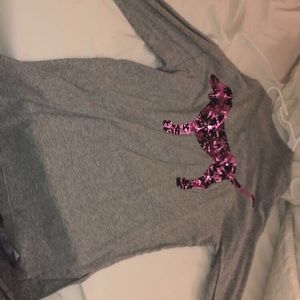 Pink long sleeve shirt